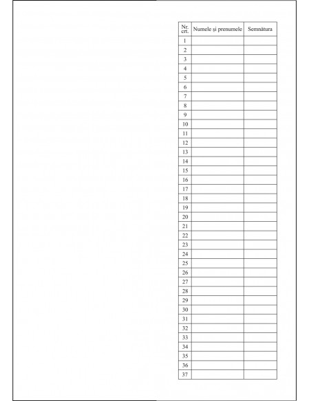 C100a Condică pentru învățământul preșcolar (1/2 A4, 100 file)
