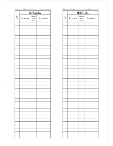 C100a Condică pentru învățământul preșcolar (1/2 A4, 100 file)