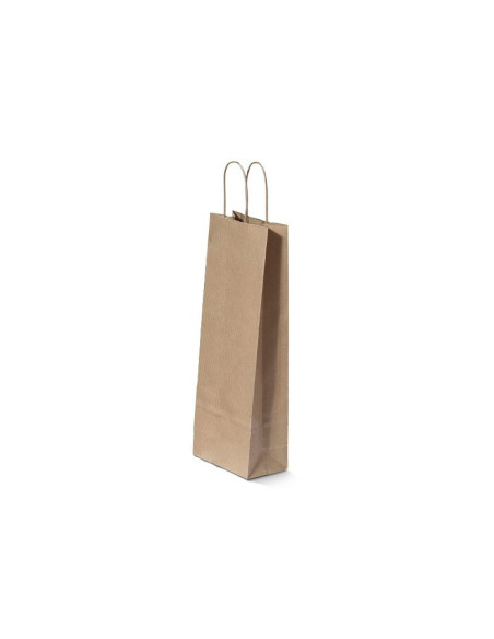 Punga cadou Colorarte 03112 / 03467, A5, 14x21x8cm, 90g/mp, kraft, manere din hartie rasucita