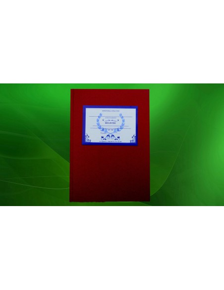 SS44 Registru pentru procese verbale sedinte cu parintii -  coperta imitatie piele