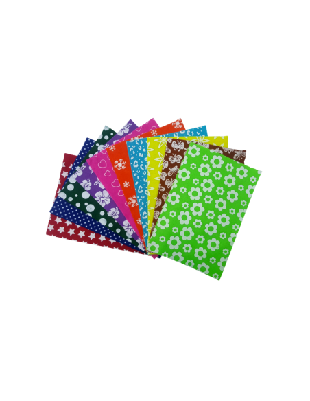 Coli fetru A4 - simplu, 1.5mm, diverse culori, set 10 coli, Colorarte