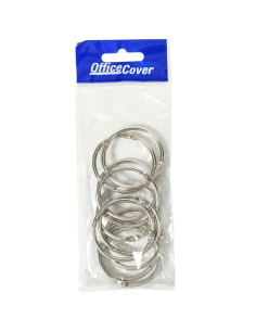 Accesorii creatie - inele metal, 38mm, set 10 buc, Colorarte