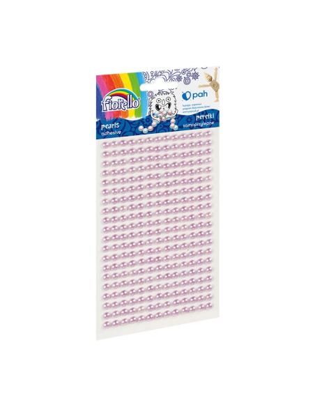 Accesorii creatie - perle plastic, lila, 3mm, set 260 buc, Fiorello, GR-PS162-7 / 170-2578