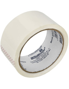 Banda adeziva Office-Cover, pentru ambalare, 48mm x 50yard, alb