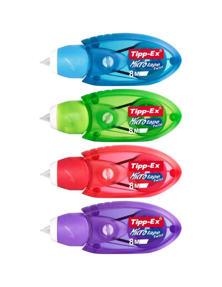 Banda corectoare Bic Tipp-Ex, 5mm x 8m, model Micro Tape Twist