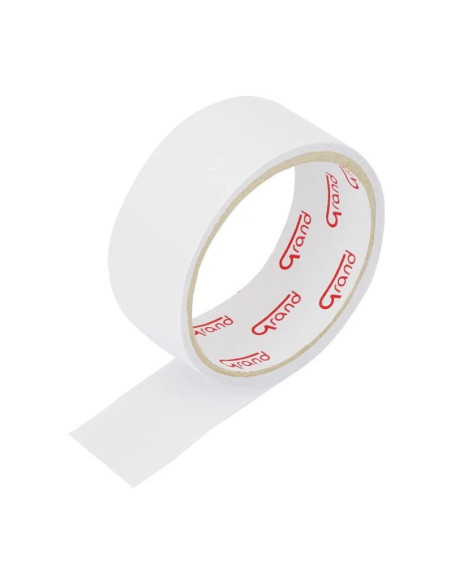 Banda dublu adeziva Grand 130-1208, 38mm x 5m, alb