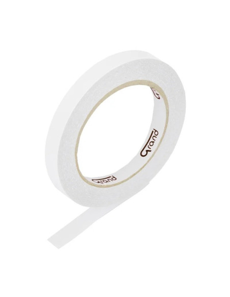 Banda dublu adeziva Grand 130-1205, 8mm x 25m, alb