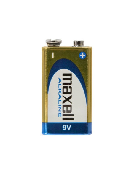 Baterie Maxell 6LR61 / MN1604, 9V, alcalina, blister 1 buc