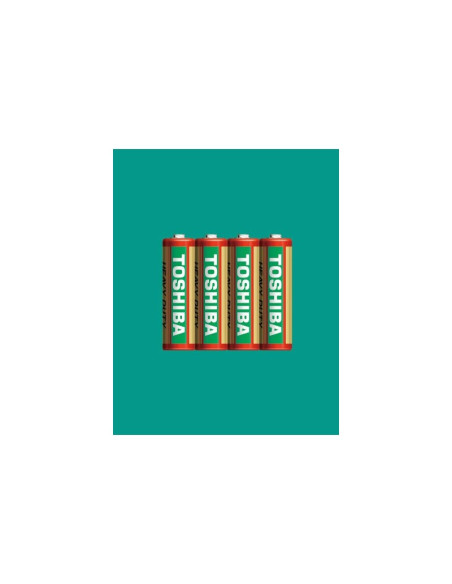 Baterie Toshiba AA / LR6, 1.5V, zinc-carbon, R6KG SP-4TGTE, set 4 buc