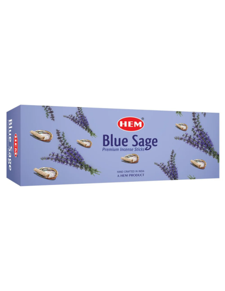 Betisoare parfumate Hem 124, Blue Sage, set 20 buc