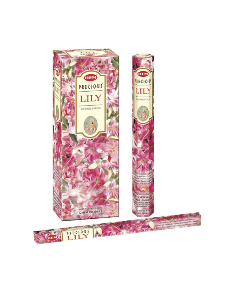 Betisoare parfumate Hem 259, Precious Lily, set 20 buc