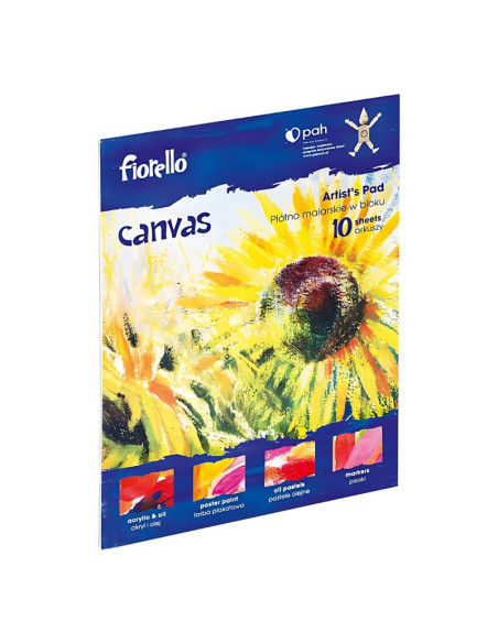 Bloc de desen Fiorello, 10 file, 300g/mp, 457x610mm, cu panza canvas, GR-F1824 / 150-1446
