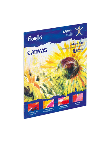 Bloc de desen Fiorello, 10 file, 300g/mp, 457x610mm, cu panza canvas, GR-F1824 / 150-1446
