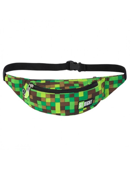 Borseta St.Majewski St.Right Master Gamer, 45815, negru/verde/maro