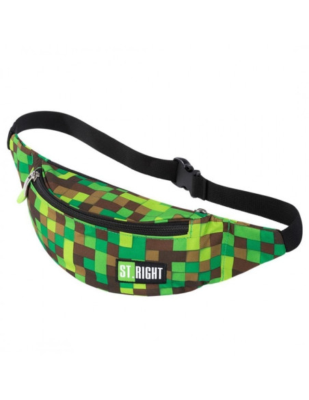 Borseta St.Majewski St.Right Master Gamer, 45815, negru/verde/maro