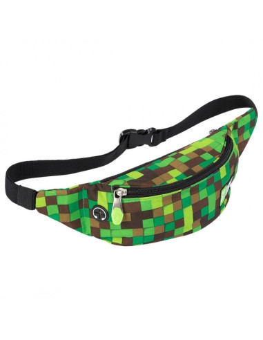 Borseta St.Majewski St.Right Master Gamer, 45815, negru/verde/maro