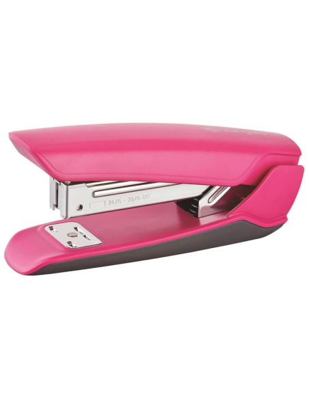Capsator Kangaro NOWA-35, 24/6, 25 coli, 52mm, plastic, roz fucsia