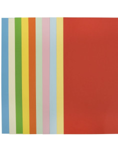 Carton colorat A4 Colorarte, 160g/mp, mix diverse culori, top 10 coli