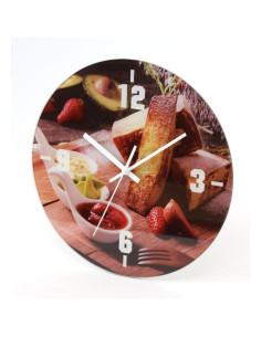 Ceas de perete Platinet 43816, Joy, rotund, 29.5x29.5x2cm, plastic, afisaj analogic cu cifre arabe, quartz 2