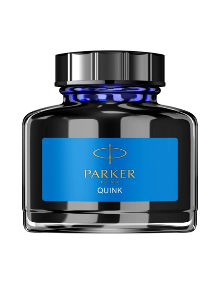 Calimara cu cerneala Parker Quink S0037480, cerneala albastra, 57ml