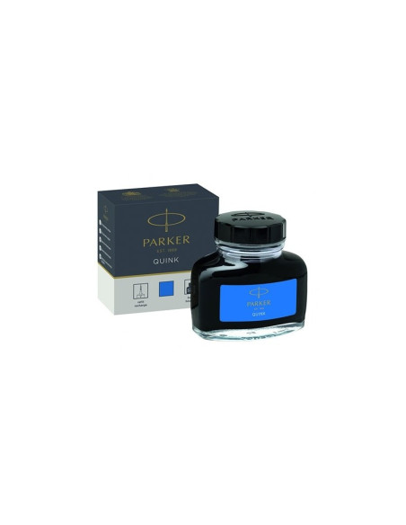Calimara cu cerneala Parker Quink S0037480, cerneala albastra, 57ml