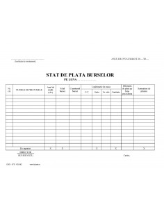Stat pentru plata burselor