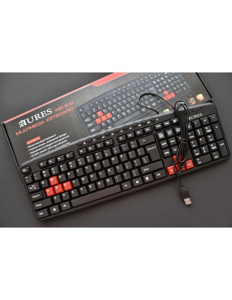 Tastatura Aures ASK - 8137 (USB)