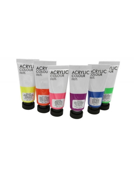Culori acrilice Magi-Wap Art Rangers, 36 culori x 22ml, culori de baza, culori pastel, metalice, cu sclipici, FEA3622T-2