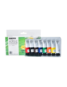 Culori acrilice Magi-Wap Art Rangers, 8 culori x 22ml, FEA0822T-R 2