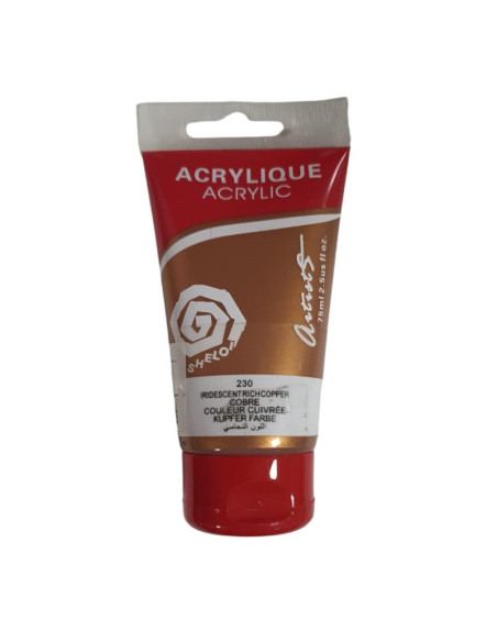 Culori acrilice Magi-Wap, 75ml, bronz iridescentrich copper, LA75T-230