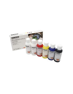 Culori acrilice Magi-Wap, 6 culori x 100ml, PMA06100R-1