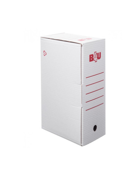 Cutie arhivare B4U 30265310, 10cm, carton, alb