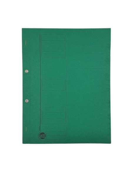 Dosar incopciat 1/1, cu capse STIL, verde