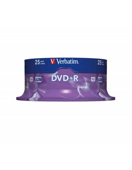 DVD+R Verbatim 43500, 4.7GB / 120min, 16x, set 25 buc