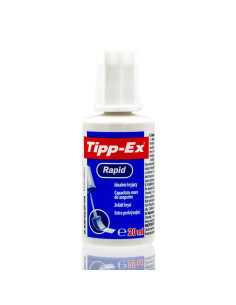 Fluid corector (pasta corectoare) Bic Tipp-Ex Rapid, 20ml, pe baza de solvent, cu burete