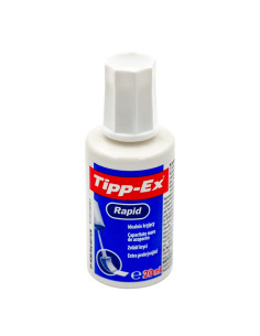 Fluid corector (pasta corectoare) Bic Tipp-Ex Rapid, 20ml, pe baza de solvent, cu burete 2