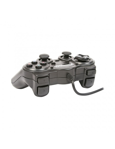 Gamepad Omega Interceptor OGP85, USB, 12 butoane, PC, cablu 1.4m, negru