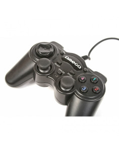 Gamepad Omega Interceptor OGP85, USB, 12 butoane, PC, cablu 1.4m, negru 2