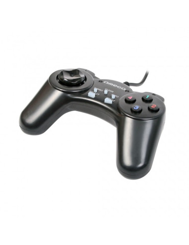 Gamepad Omega Tornado OGP70, USB, 12 butoane, PC, cablu 1.45m, negru