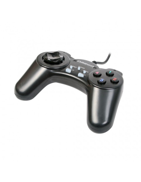 Gamepad Omega Tornado OGP70, USB, 12 butoane, PC, cablu 1.45m, negru