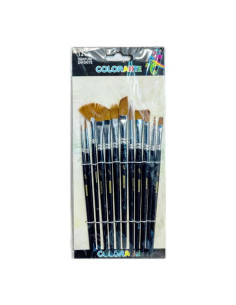 pensula-colorarte-db21203-varfuri-diferite-set-12-bucati