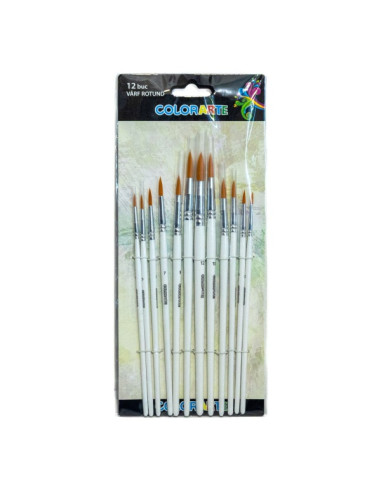 pensula-colorarte-db21202-varf-rotund-set-12-bucati