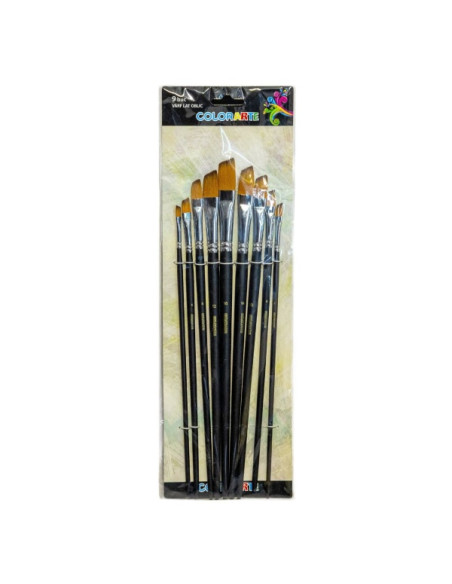 pensula-colorarte-db19002-varf-lat-oblic-set-9-bucati