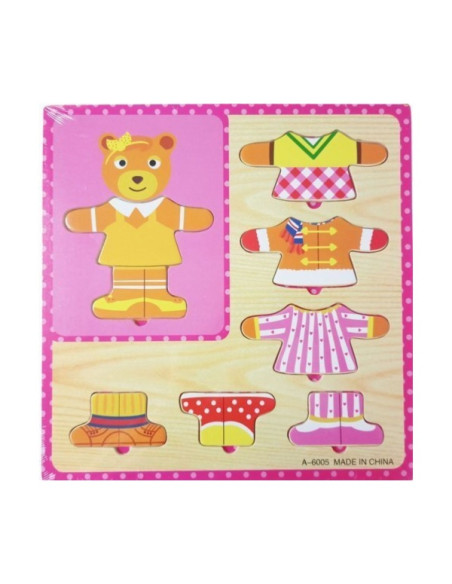 jucarie-bebelusi-din-lemn-puzzle-iepureurs-haine-fetita-multicolor-megacreative-462774-108piese-18-luni