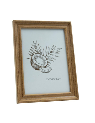 rama-foto-nok115-pvc-13x18cm-maro-natur