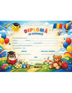 D001 Diploma gradinita