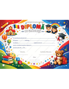 D001a Diploma gradinita