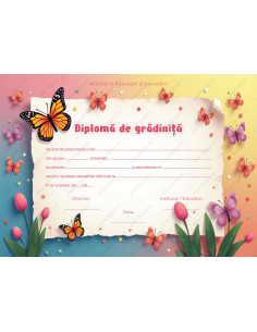 D001f Diploma gradinita