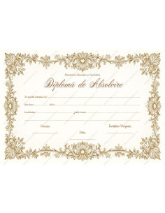 D004d Diploma de absolvire