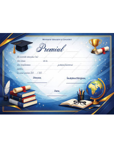 D007f Diploma de acordare a premiului